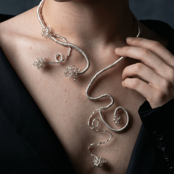 Silver VINE Necklace