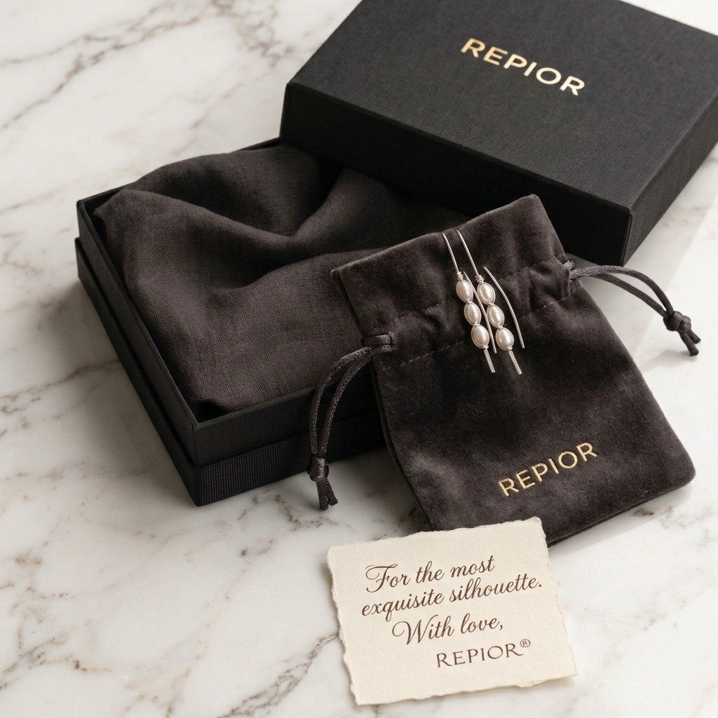 A beautifully wrapped small box